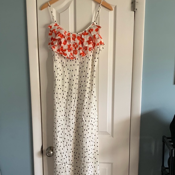 RIXO for Target Midi Ruffle Slipdress - Picture 6 of 7